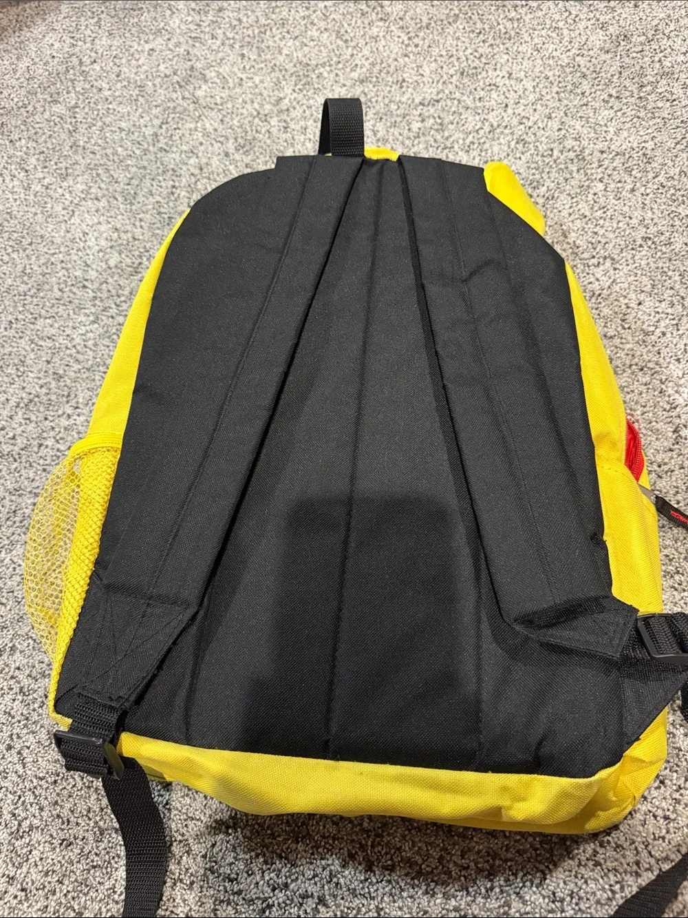 Pikachu Yellow Kids Backpack with Poké Ball Front Pocket